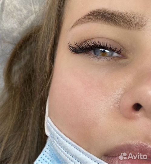 Наращивание ресниц на дому