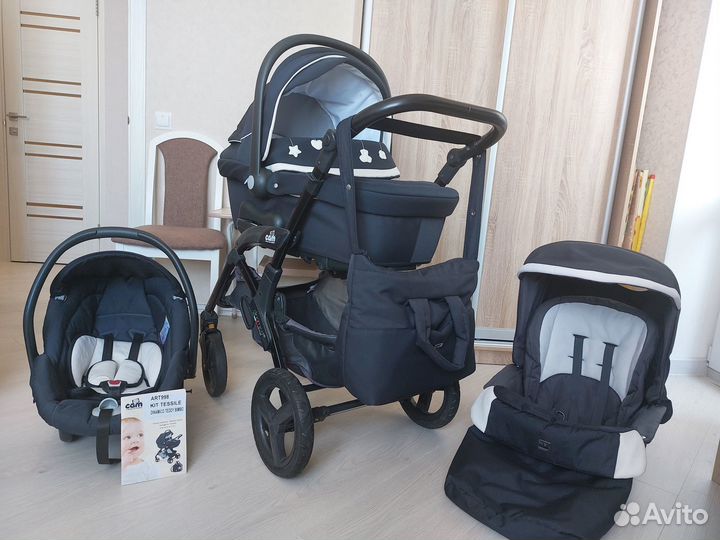 Коляска Cam dinamico up Teddy 3 в 1