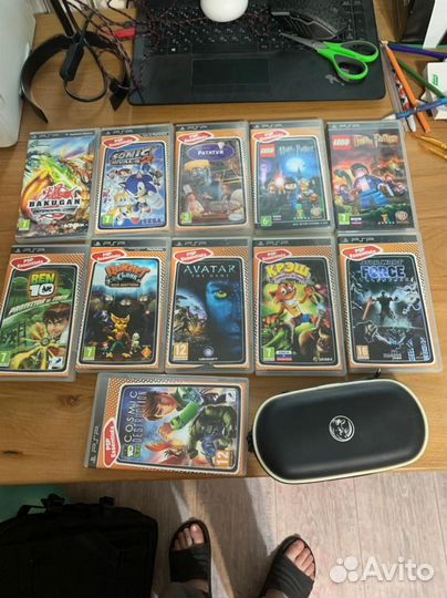 Sony psp-e1004 2A с играми прошитая