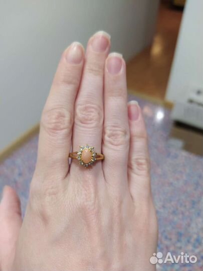 Комплект кольцо и подвеска