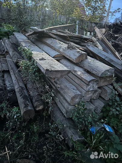 Брус, бревна на дрова