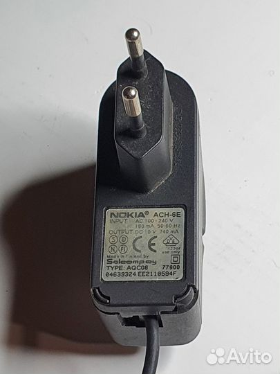 Зарядное устройство для Nokia 8110 (банан ) б/у