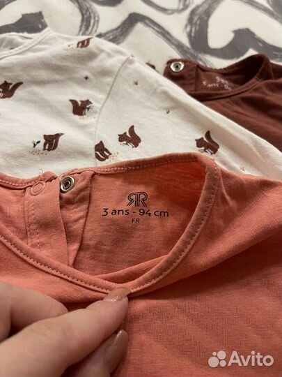 Лонгслив для девочки 92 98