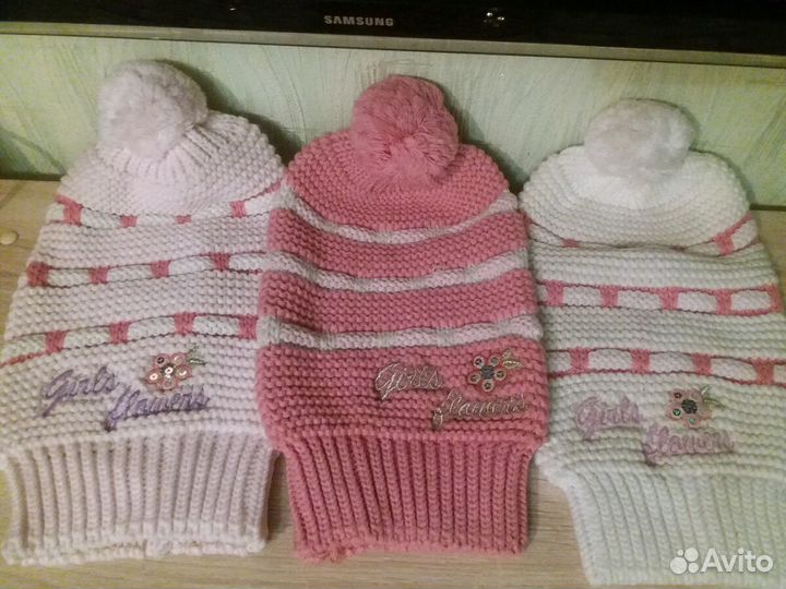 Шапки детские для девочек