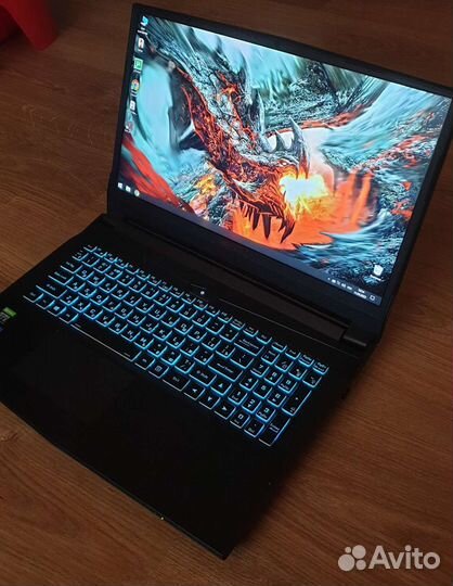 Ноутбук i9/3070/16gb/512gb nvme