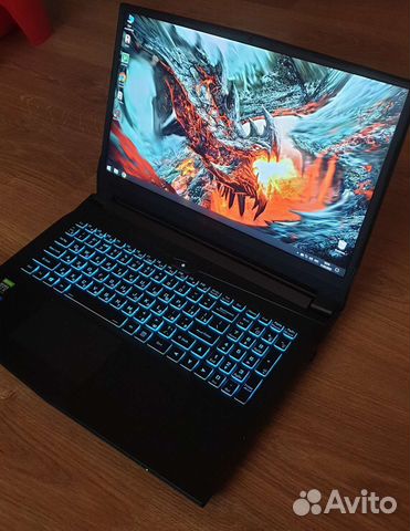 Ноутбук i9/3070/16gb/512gb nvme