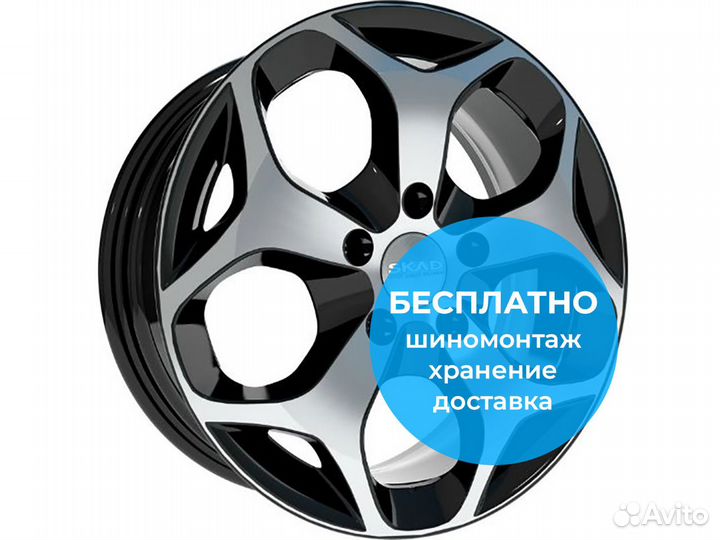 R16 5x114,3 6,5J ET45 D60,1 Скад Гамбург алмаз