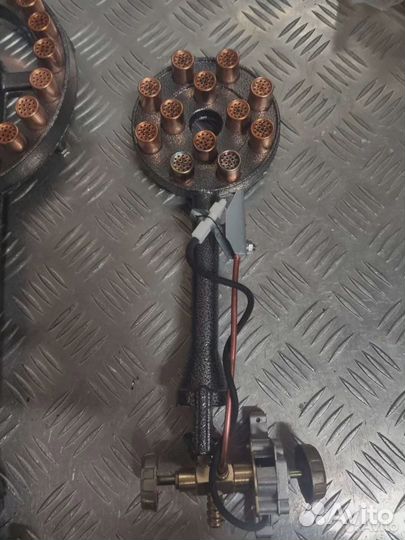 Газовая форсунка в печь для казана 12 наперстка