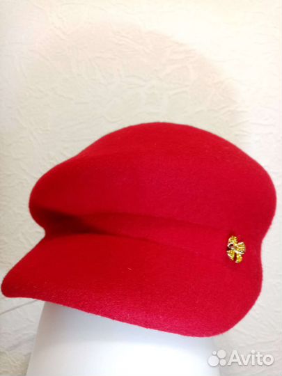 Кепка женская фетровая