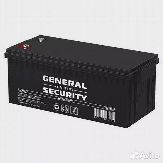 Аккумулятор General Security GSL 200-12