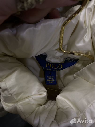 Пуховик ralph lauren 6 лет