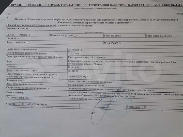 Участок 10 сот. (СНТ, ДНП)