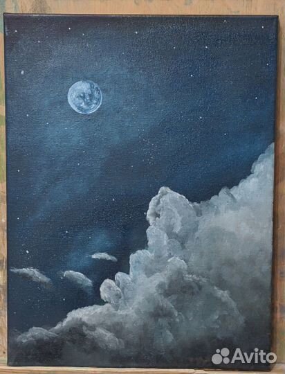 Картина маслом на холсте пейзаж