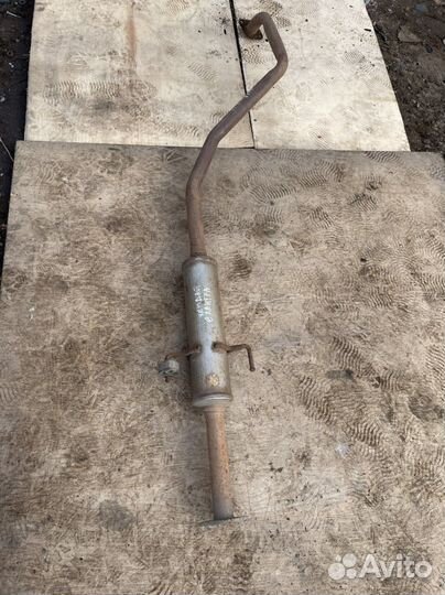 Элантра xd резонатор средняя часть глушителя