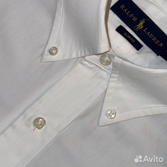 Белая рубашка Polo Ralph Lauren, оригинал