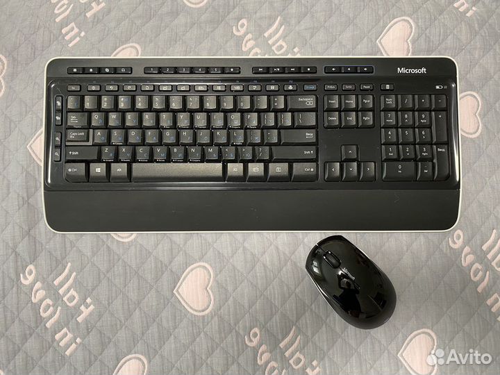 Клавиатура беспроводная с мышкой беспров