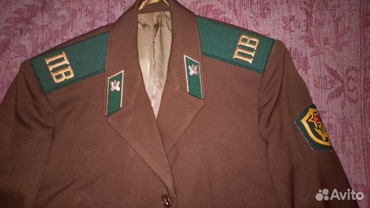 Китель дембельский пограничника-автомобилиста пв