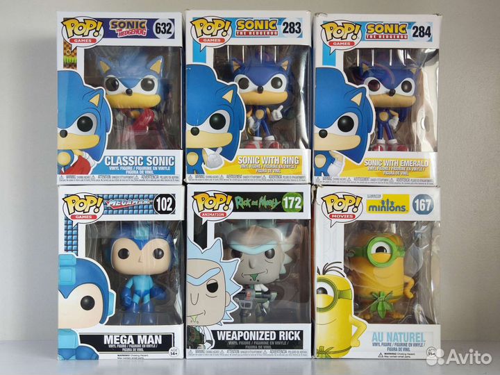 Funko Pop фигурки игрушки