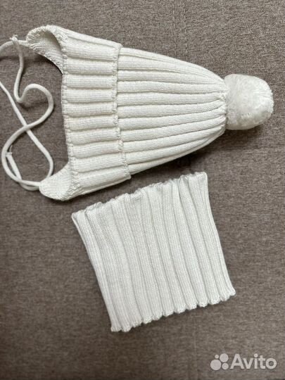 Демисезонная Шапка и снуд