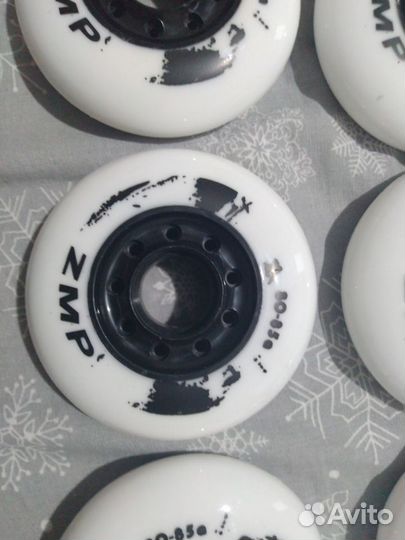 Колеса для роликов ZMP PIA 72 - 80mm 85A 88A 8шт