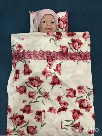 Комплект постельного белья для куколки