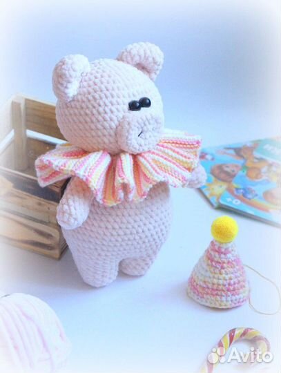 Игрушка ручной работы. Обаятельный поросёнок