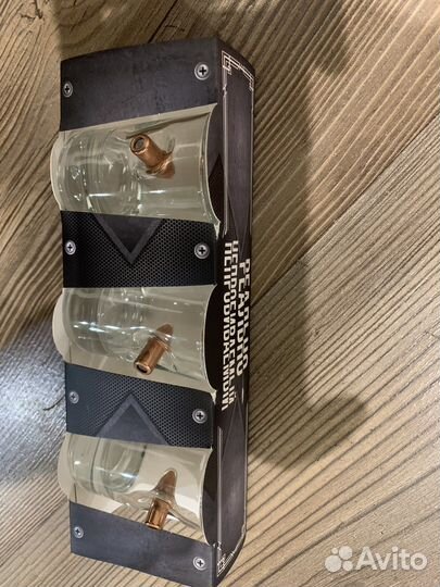 3шт. Набор рюмок с пулей