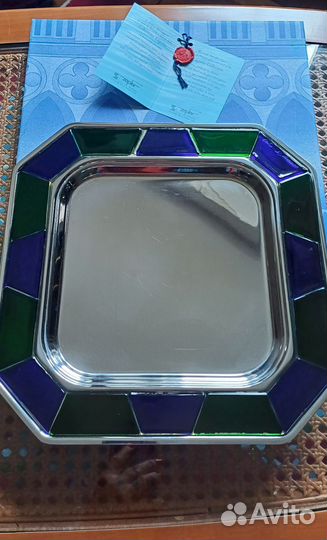 2 эксклюзивных блюда zepter для сервировки стола