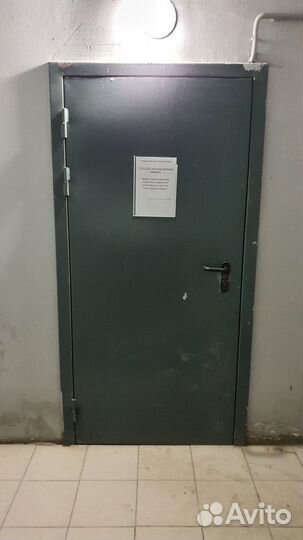 Двери металлические противопожарные б/у