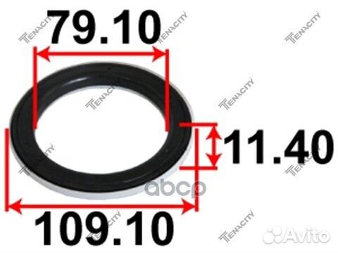 Подшипник опоры амортизатора abrho1009 Tenacity