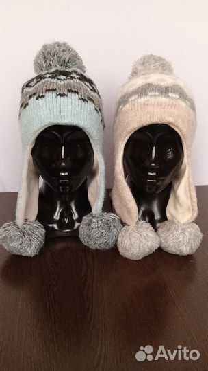 Шапка ушанка женская