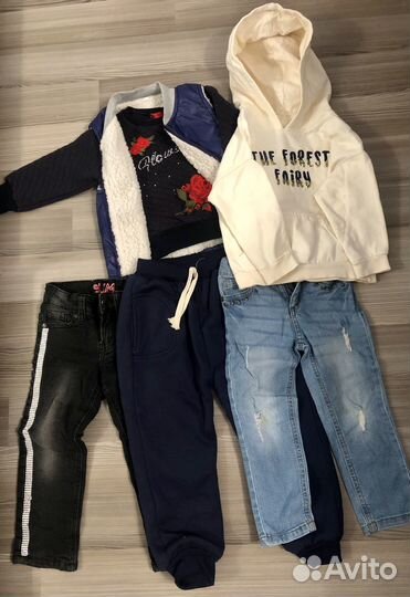Детские вещи пакетом для девочки 98р