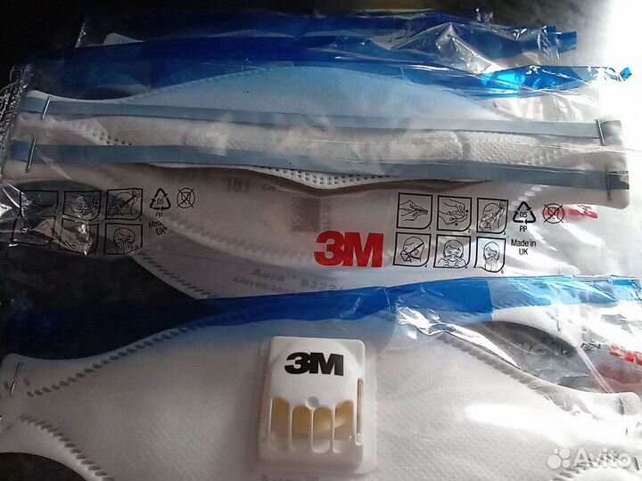 Маска респиратор 3M 9322+ Aurа