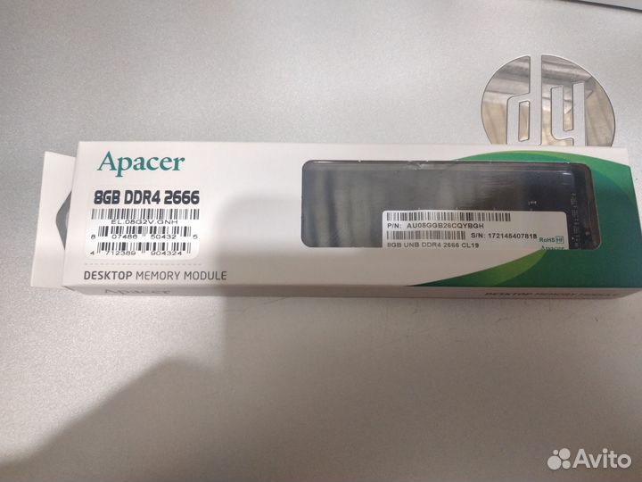 New ddr4 8gb apacer