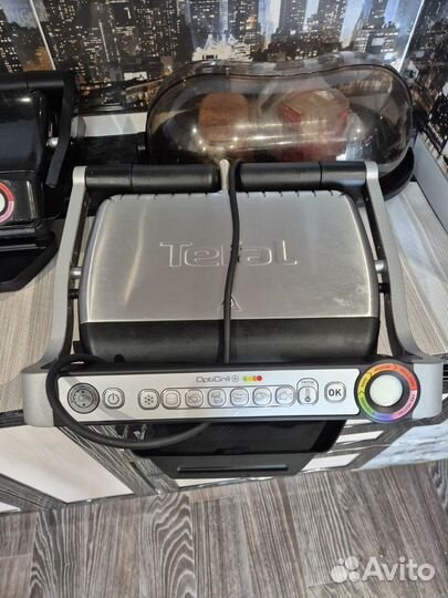 Электрогриль tefal optigrill