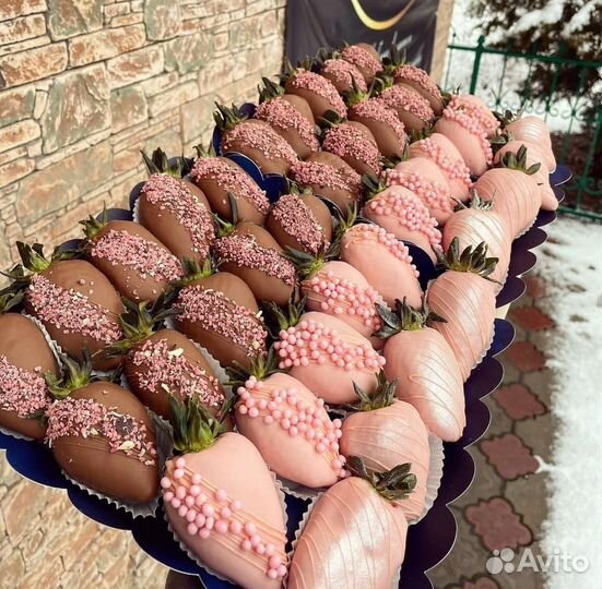 Клубника в шоколаде / съедобный букет из клубники