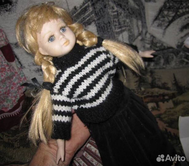 Кукла коллекционная фарфор