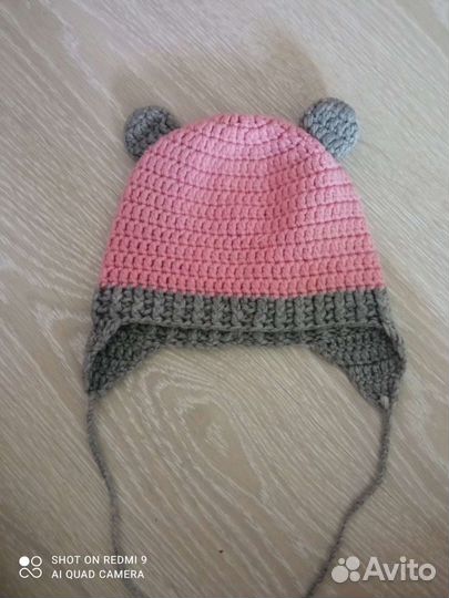 Шапка для девочки 45