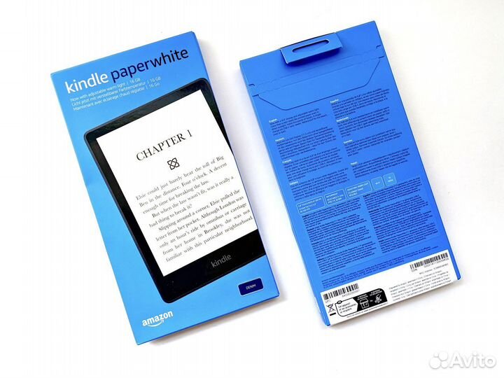 Новая Kindle Paperwhite 5 2021 16GB Denim + чехол