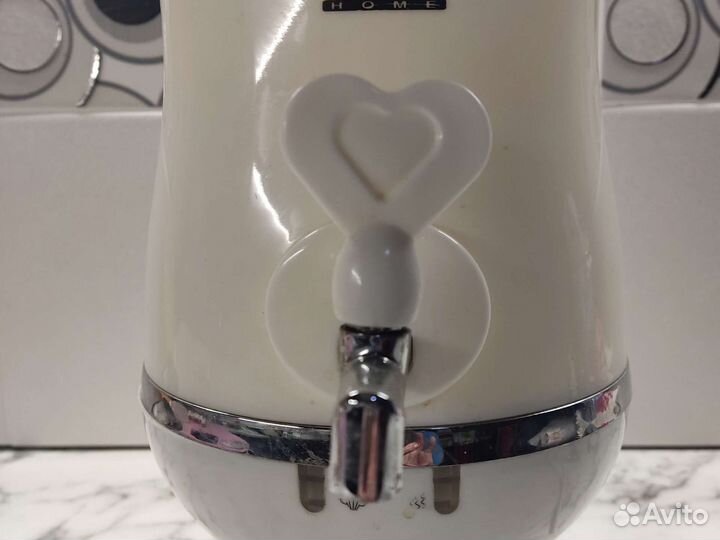 Эл чайник в форме самовара на запчасти