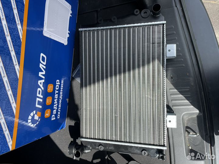 Радиатор охлаждения ваз 2107