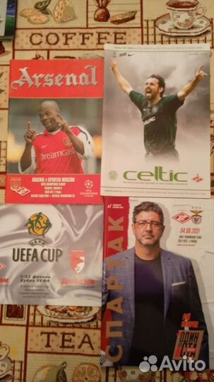 Спартак футбол. программки 