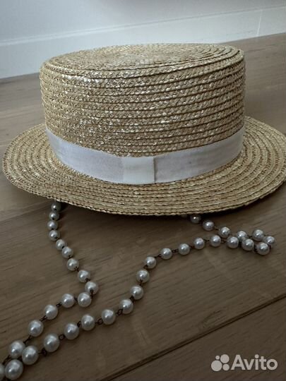Шляпа плетеная