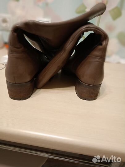 Сапоги женские натуральная кожа 40 размер
