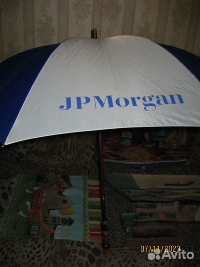 Зонт корпоративный JP Morgan