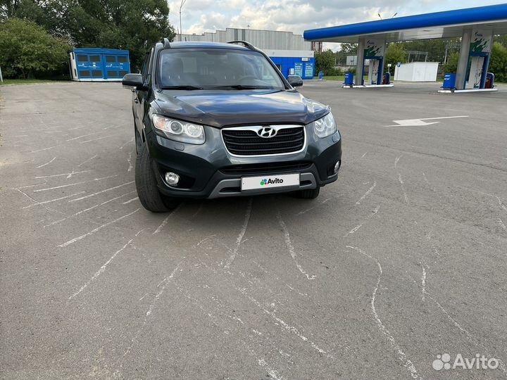 Hyundai Santa Fe 2.4 AT, 2011, 196 000 км