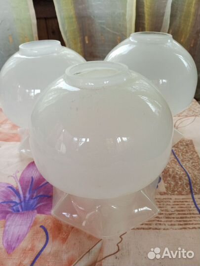 Плафоны для люстры стеклянные