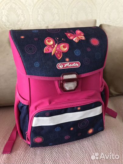 Рюкзак школьный (для девочки) пенал