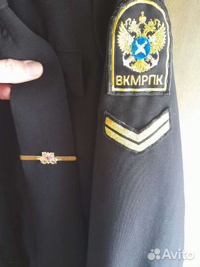 Фуражка, галстук и китель-б/у