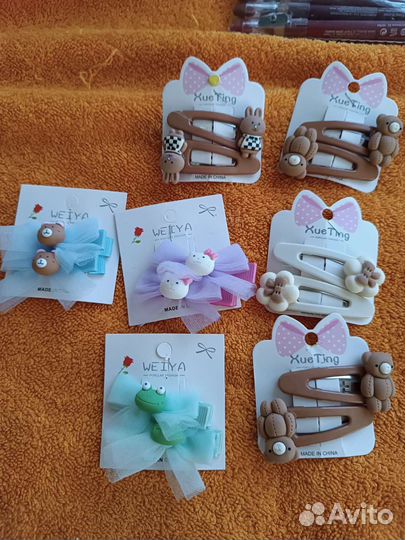 Резинки, заколки для девочек